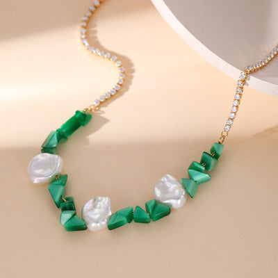 Colgante de malaquita: energía protectora y elegancia natural