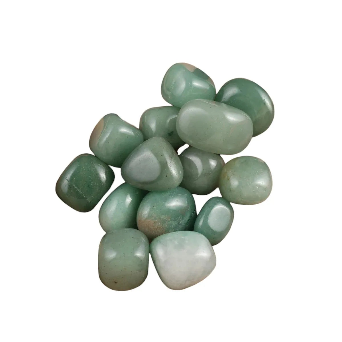 Pack de 10 Piedras Naturales de Aventurina Verde: Equilibrio y Prosperidad