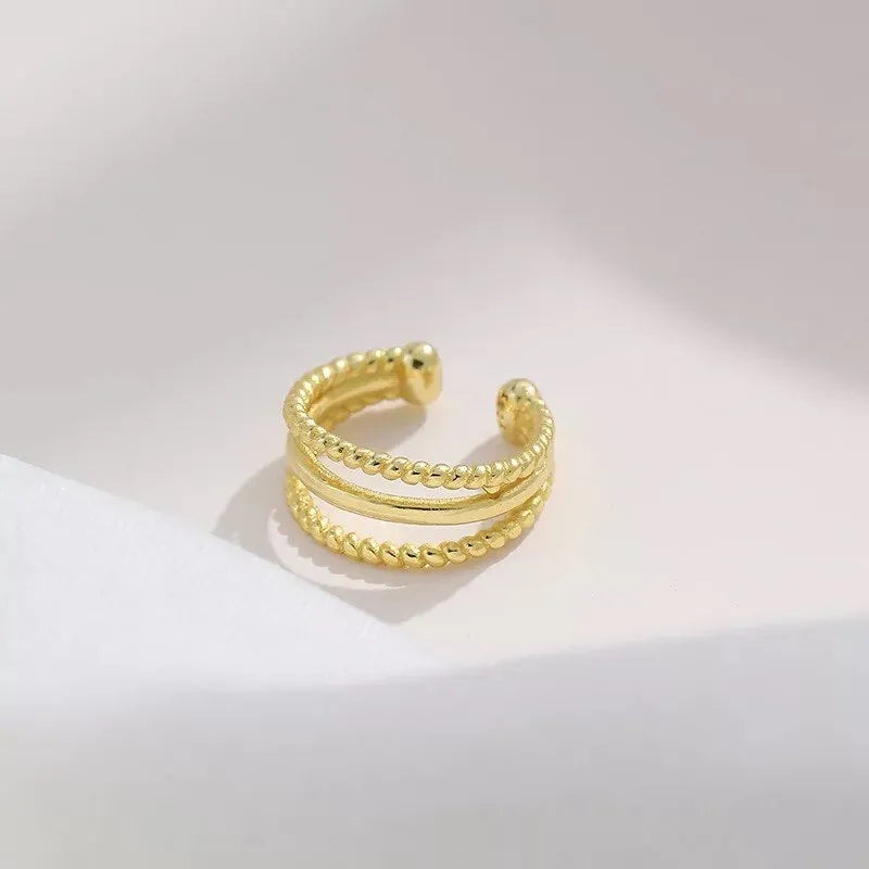 Pendiente Suelto Oro Hélix