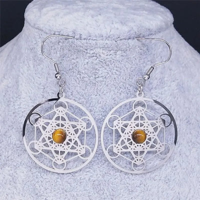 Pendientes de Bohemia Metatron