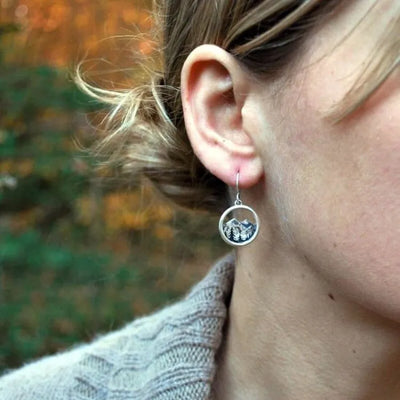 Pendientes inspirados en la naturaleza