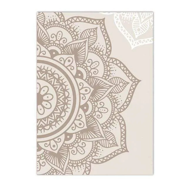 Pintura Zen "la calma del loto".