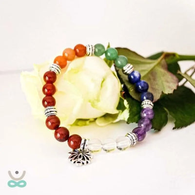 Pulsera 7 chakras y caja de 7 piedras