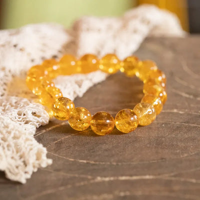 Pulsera "Amor Eterno" en Citrino – Energía y Prosperidad en tu Vida