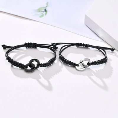 Pulsera Anillos Entrelazados