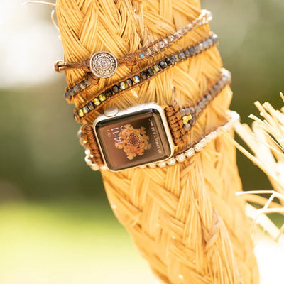 Pulsera Apple Watch en Labradorita