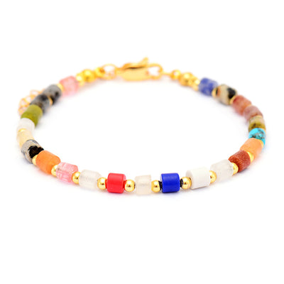 Pulsera Bohemia de Piedras Naturales – Un Toque Único de Energía y Estilo