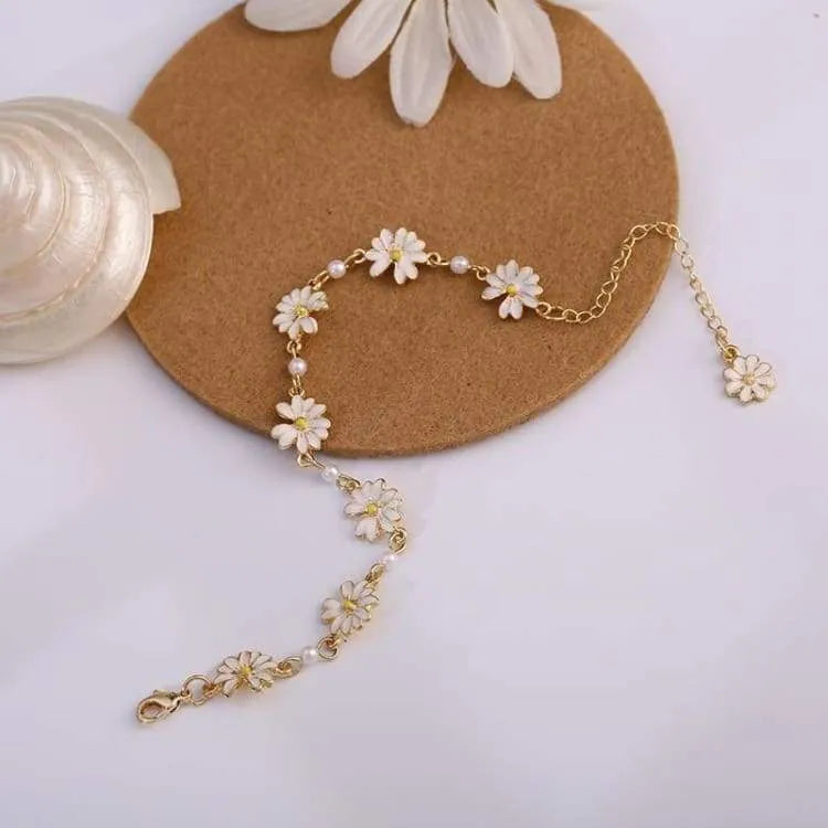 Pulsera Corona de margaritas