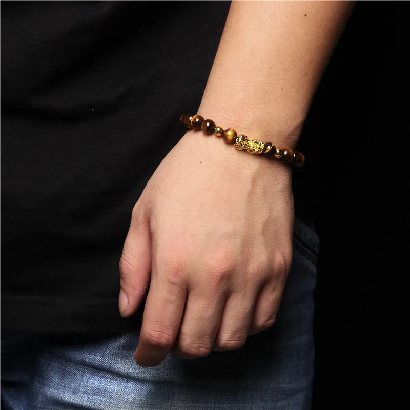 Pulsera Feng Shui Ojo de Tigre