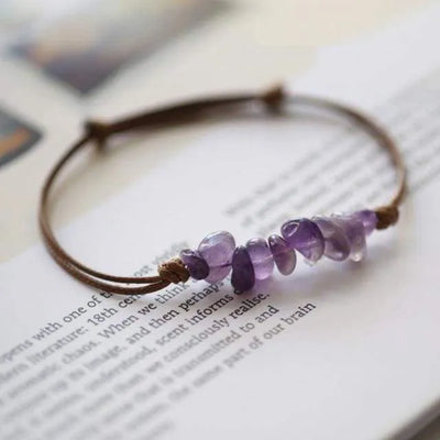 Pulsera Fina de Piedra Natural – Elegancia, Autenticidad y Energía