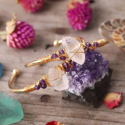 Pulsera 'Montaña de Cristal de Roca'