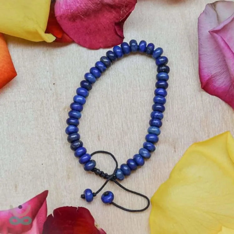Pulsera "Percepción" en Lapislázuli – Claridad, Serenidad y Elegancia