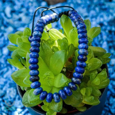 Pulsera "Percepción" en Lapislázuli – Claridad, Serenidad y Elegancia