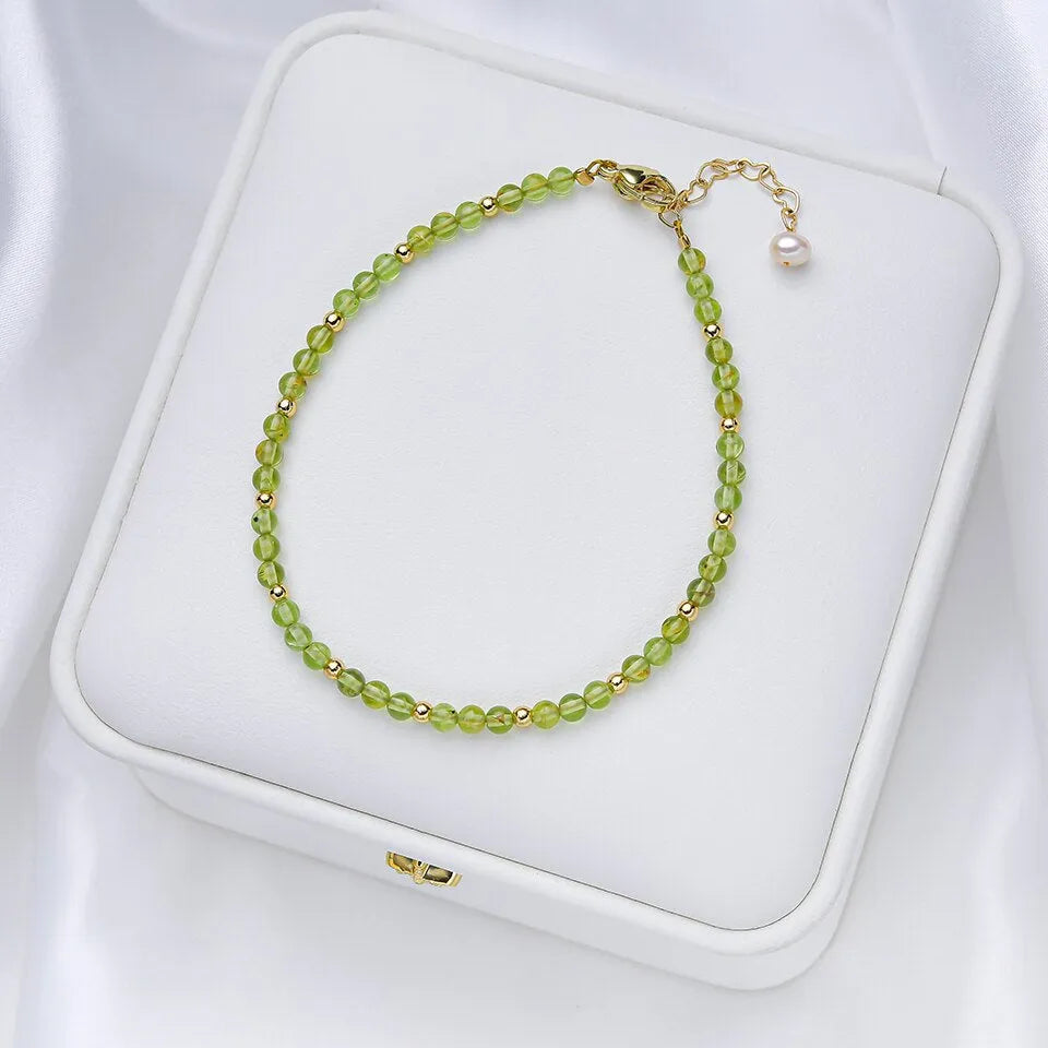 Pulsera Peridoto Naturales