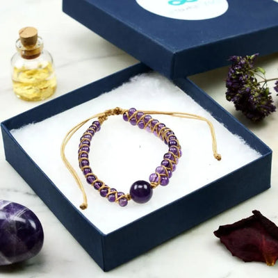 Pulsera "Purificación" en Amatista