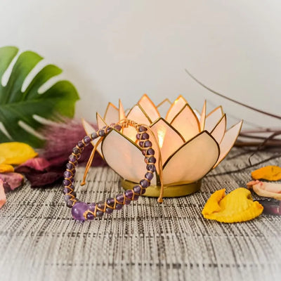 Pulsera "Purificación" en Amatista