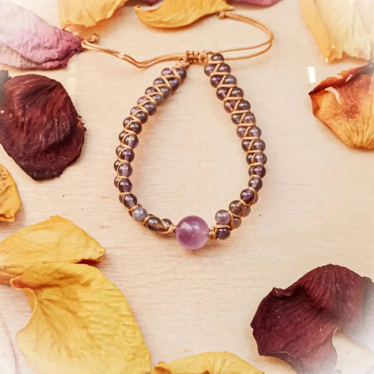 Pulsera "Purificación" en Amatista