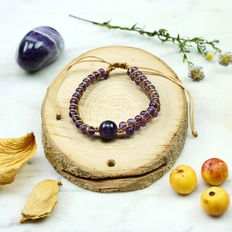 Pulsera "Purificación" en Amatista