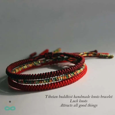 Pulsera Tibetana de la Suerte – Energía Positiva y Tradición Espiritual