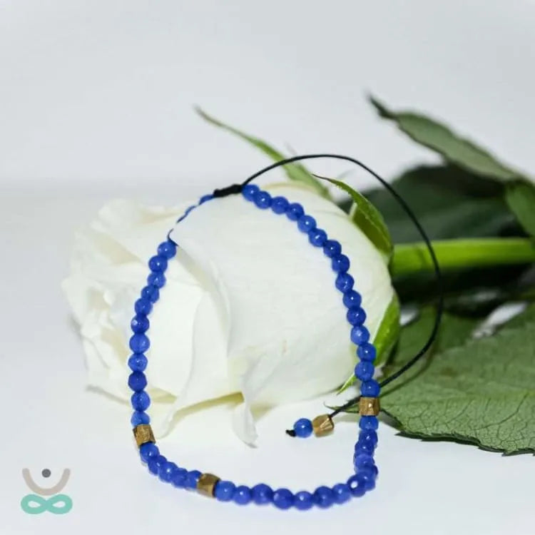 Pulsera ajustable en lapislázuli