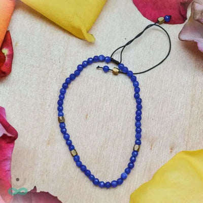 Pulsera ajustable en lapislázuli