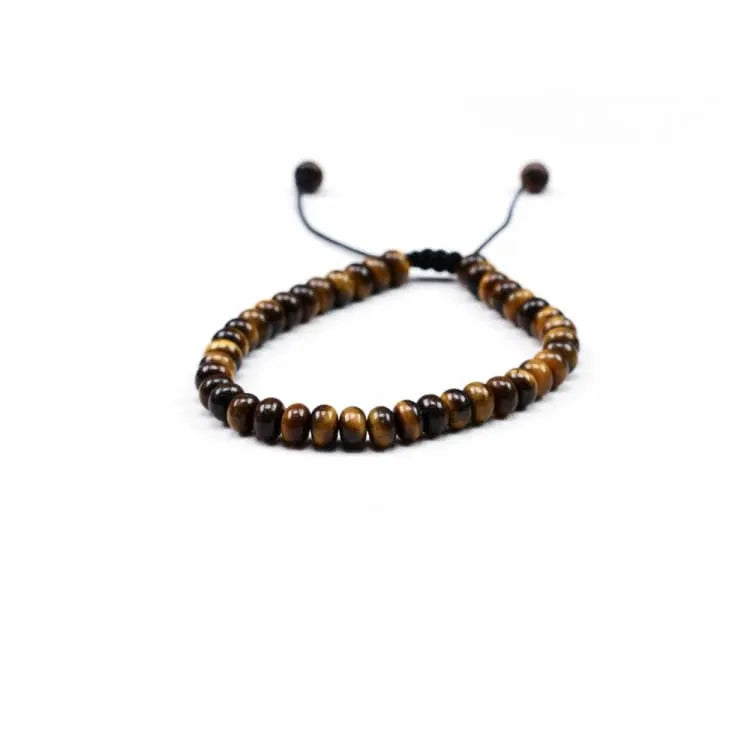 Pulsera "anclaje" ojo de tigre
