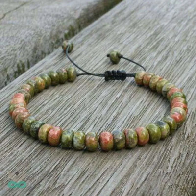 Pulsera "armonía" en unakite