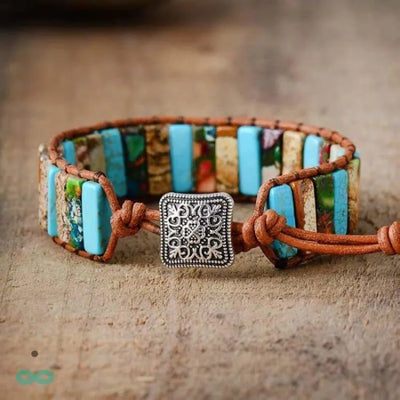 Pulsera armonía turquesa