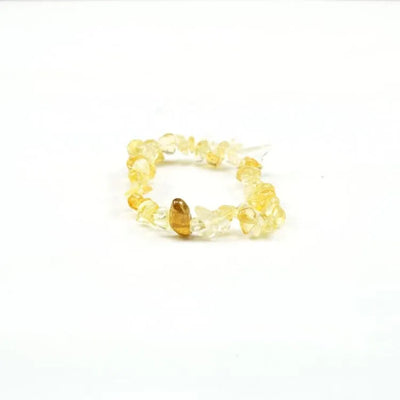 Pulsera barroca en citrino natural