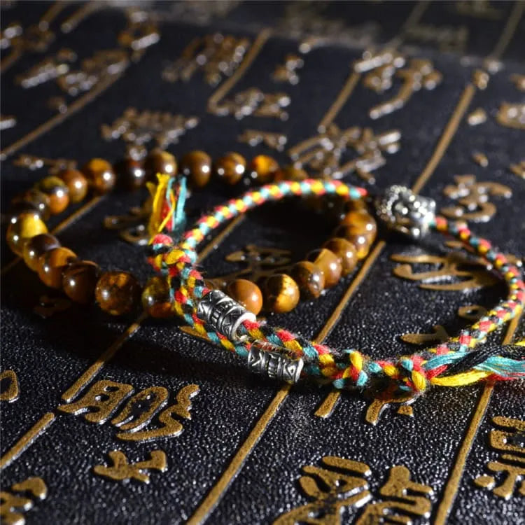 Pulsera budista de la suerte 2 piezas