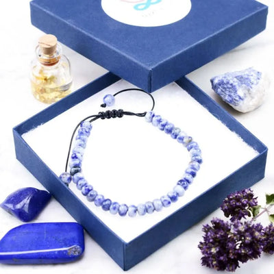 Pulsera "concentración" de sodalita