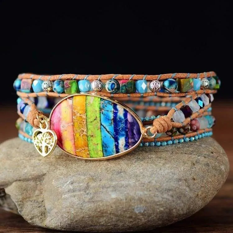 Pulsera curativa envolvente