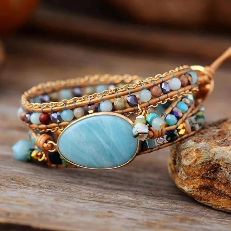 Pulsera de Amazonita