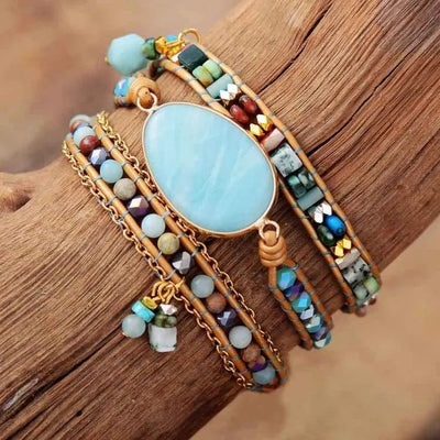 Pulsera de Amazonita