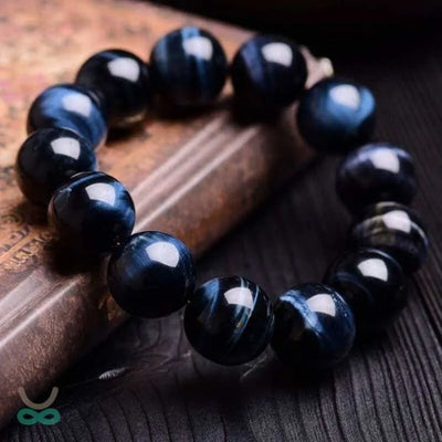 Pulsera de Ojo de Tigre Azul – Protección y Energía Poderosa