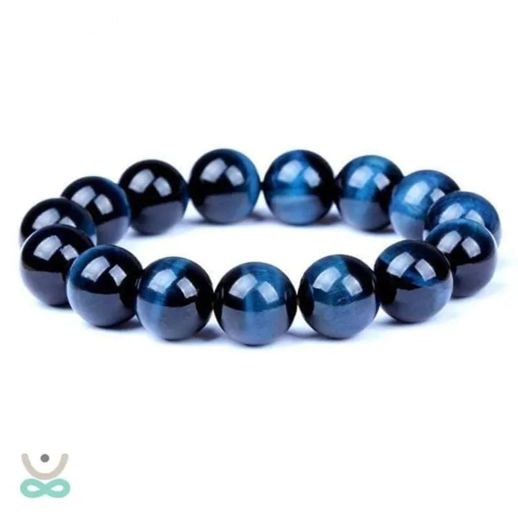 Pulsera de Ojo de Tigre Azul – Protección y Energía Poderosa