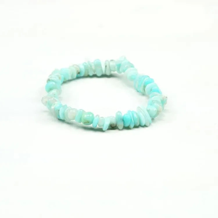 Pulsera de amazonita barroca