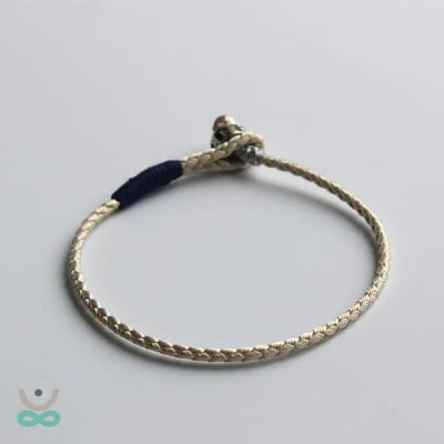 Pulsera de amuleto de la suerte tejida a mano "kabbalah" tibetana