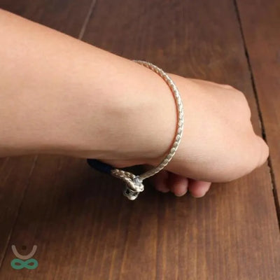 Pulsera de amuleto de la suerte tejida a mano "kabbalah" tibetana