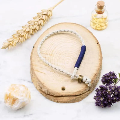 Pulsera de amuleto de la suerte tejida a mano "kabbalah" tibetana