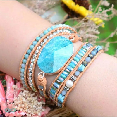 Pulsera de bienestar Amazonite