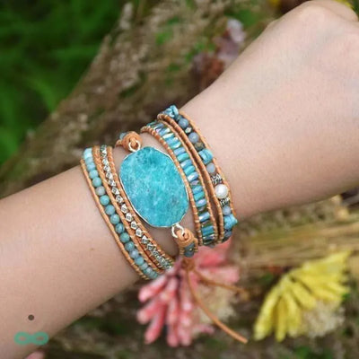 Pulsera de bienestar Amazonite