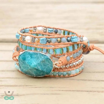 Pulsera de bienestar Amazonite
