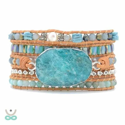 Pulsera de bienestar Amazonite