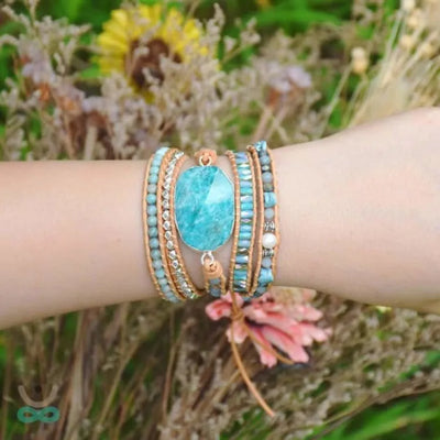 Pulsera de bienestar Amazonite