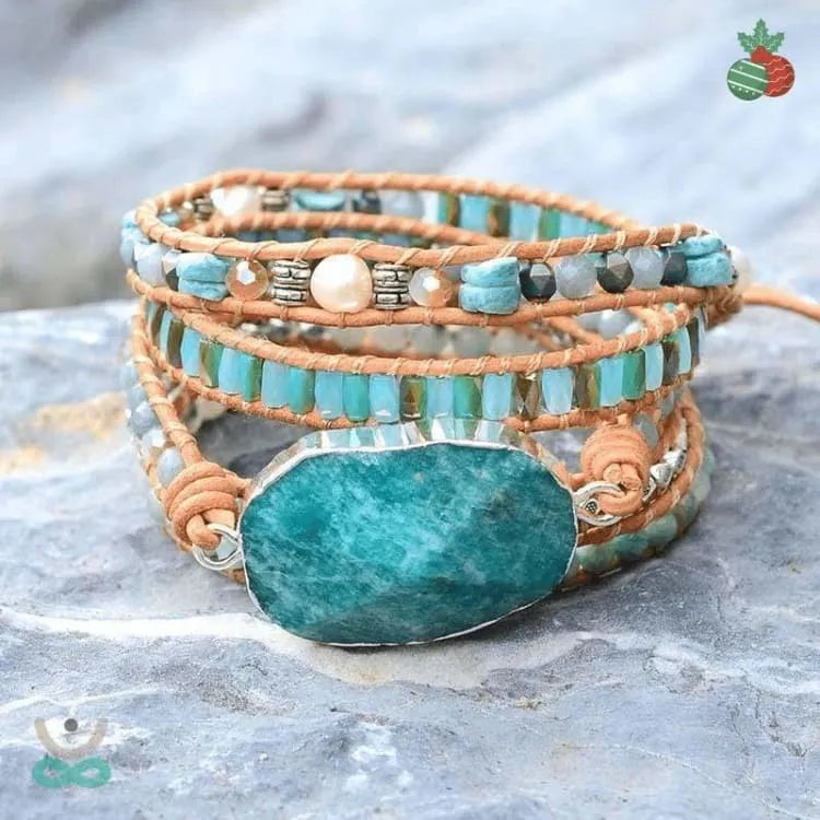 Pulsera de bienestar Amazonite
