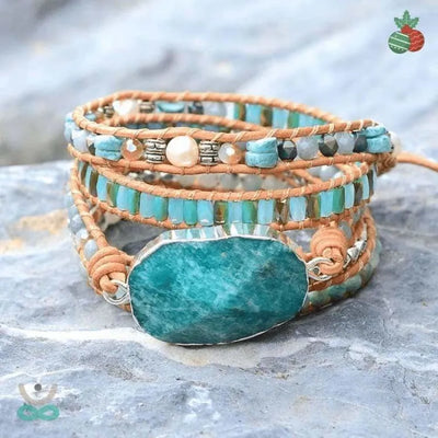 Pulsera de bienestar Amazonite