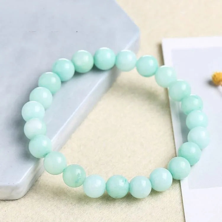 Pulsera de calcedonia azul