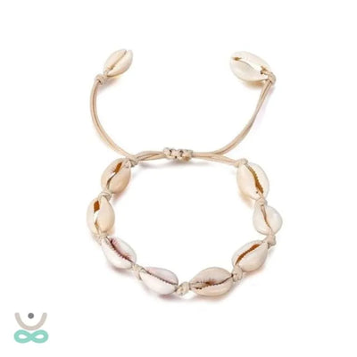 Pulsera de concha de cauri