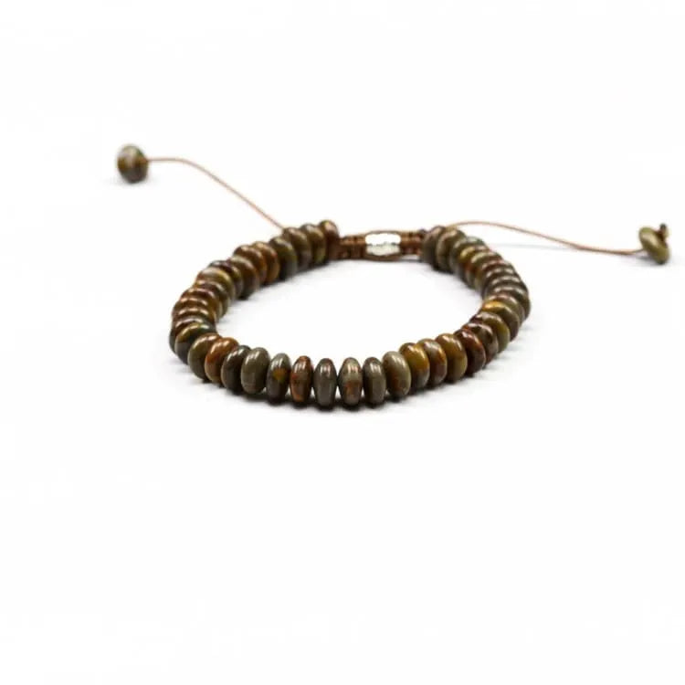 Pulsera de energia en ojo de tigre